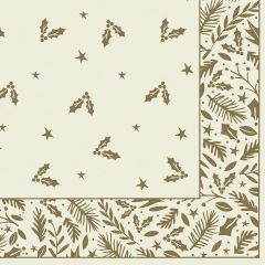 308210S Christmas Napkins Tis The Season 40cm 3ply