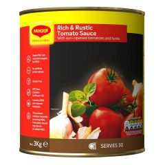 304833S Rich & Rustic Tomato Sauce (Maggi)