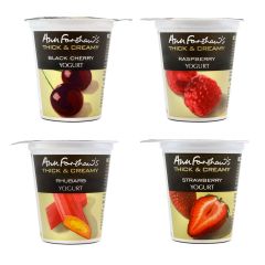 309972C Assorted Thick & Creamy Yoghurts (Ann Forshaw's)