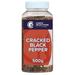 308148S Cracked Black Pepper (Chefs Selections)