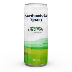 309540C Northumbria Spring Sparkling Water Cans