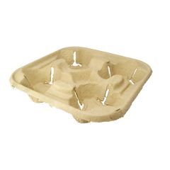 308944C 4 Cup Carry Trays (Go-Pak)