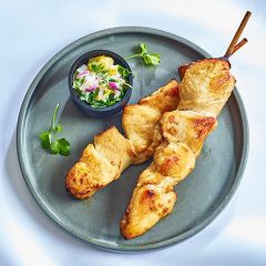 203037C Cooked Plain Chicken Kebab (Sadia)