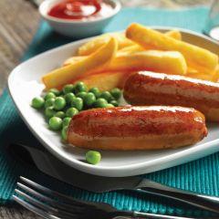 204742C Platinum Pork Sausage 16's (Rawcliffes)