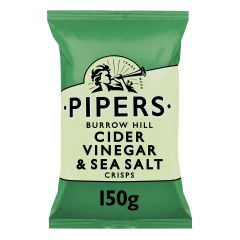 307833C Burrow Hill Cider Vinegar & Sea Salt Crisps (Pipers)