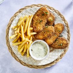 Premium Breaded Salmon Strips (Pacific West)