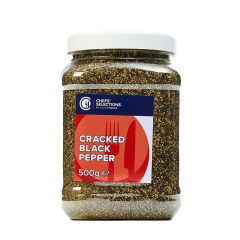 308148C Cracked Black Pepper (Chefs Selections)