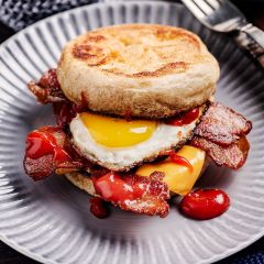 White Breakfast Muffins (Fosters)