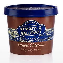 204709C Double Chocolate Ice Cream Ind Tubs (Cream o' Galloway)
