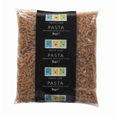 308382S Wholewheat Pasta Twists (Triple Lion)