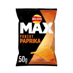 Punchy Paprika Crisps (Walkers Max)