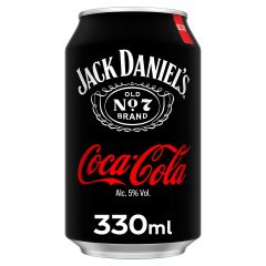 Jack Daniel's & Coca-Cola Cans