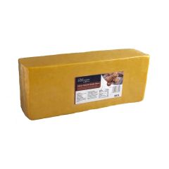 300007C Mature Coloured Cheddar 5kg Full Block (Chefs Selections)