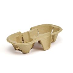 308943C 2 Cup Carry Trays (Go-Pak)