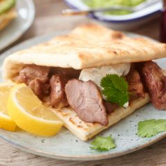 205943C Rectangular Folded Flatbread (Baked Earth)