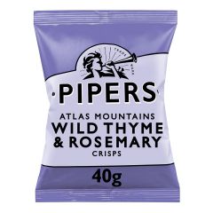 309040C Wild Thyme & Rosemary Crisps (Pipers)