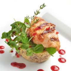 206490C Steam Cooked Chicken Breast Fillets 55g (Global Farms)