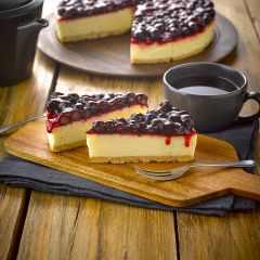 206126C British Blackcurrant & Prosecco Cheesecake (Sidoli)