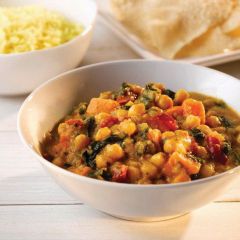 203710C Sweet Potato, Chick Pea & Spinach Curry (Authentic)