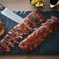 203181C Full Rack Barbecue Pork Ribs (Big Jake's)