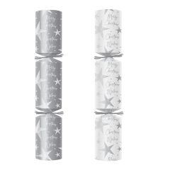 Christmas Crackers Silver Dazzling Star 10 inch