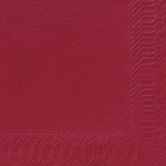 302062S Burgundy/Bordeaux Napkins 40cm 2ply (Duni)