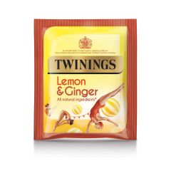 306779S Lemon & Ginger Envelope Teabags (Twinings)
