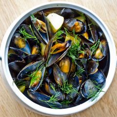 200192S Cooked Mussels (whole shell)