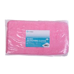309871S Microfibre Red 40x40cm Cloths (ProClean)