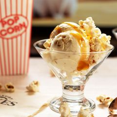 Sweet & Salty Popcorn Ice Cream (Lakes) Napoli