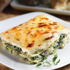 204826C Spinach & Mushroom Lasagne (Scheff)
