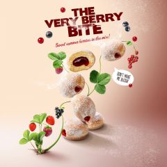 Donut Bites Very Berry (Donut Worry Be Happy)