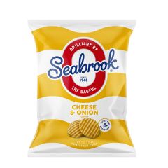 302263C Cheese & Onion Crisps (Seabrook)