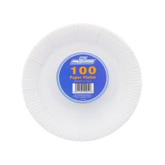 308124C Paper Plates 23cm/9"