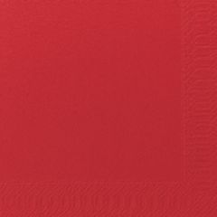 302067S Red Napkins 33cm 2ply (Duni)