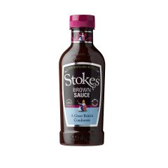 309630C Brown Sauce Plastic Bottles (Stokes)