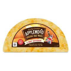 307090S Smoked Applewood Cheddar Half Round
