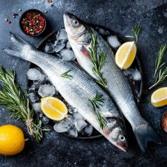 FISH008 Whole Sea Bass 400-600g