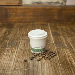 309641S Hot Cup Lid 4oz (Vegware)