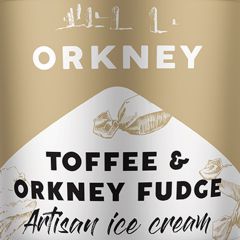 Toffee & Orkney Fudge Ice Cream (Orkney) Napoli