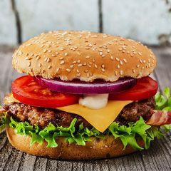 202219C Fully Cooked 4oz Beef Burgers (Big Al's)