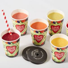 Paper Smoothie Cup 12oz (Love Struck)
