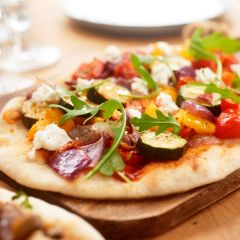 205942C Large Oval Flatbread (Baked Earth)