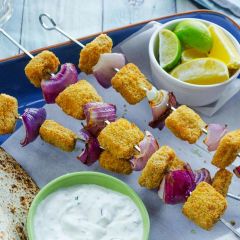 203385C Salmon Nibbles in Crumb (Green Gourmet)
