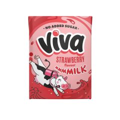 307077C Strawberry Flavour Milk (Viva)