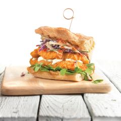 200240C Battered Chicken Burger (Chefs Selections)
