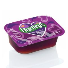 304725C Blackcurrant Jam Portions (Hartleys)