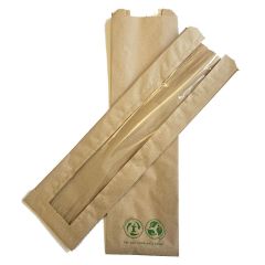 308874C Baguette/Panini Bags (Brown)