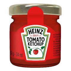 308535C Tomato Ketchup (mini glass jars) (Heinz)