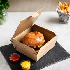 Microflute Hot Box 6 x 6 (Vegware)